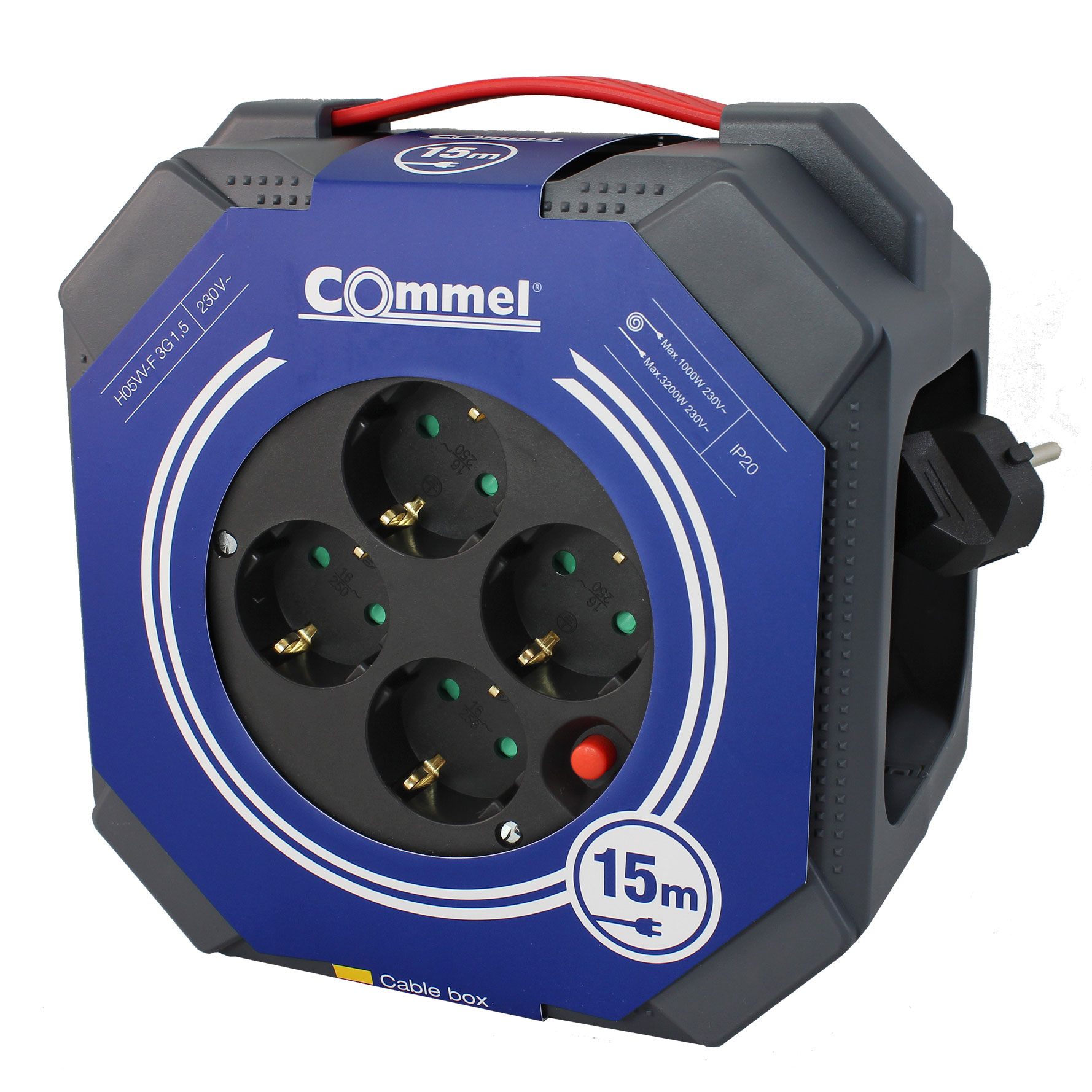 COMMEL kabel box 15m 3x1,5 hobby 201-403 - Slika 3