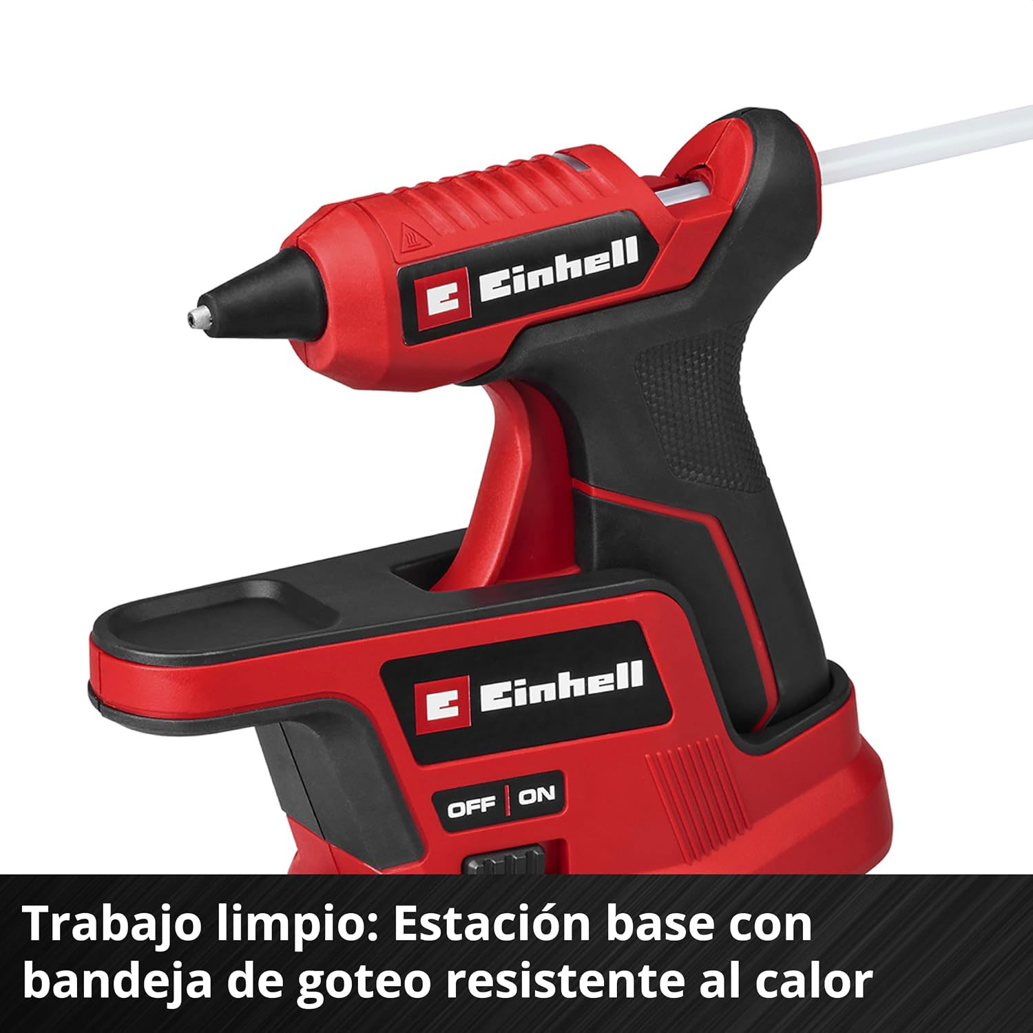 EINHELL aku pištolj za vruće lijepljenje TE-CG 18/7 Li PXC 18V bez baterije - Slika 4