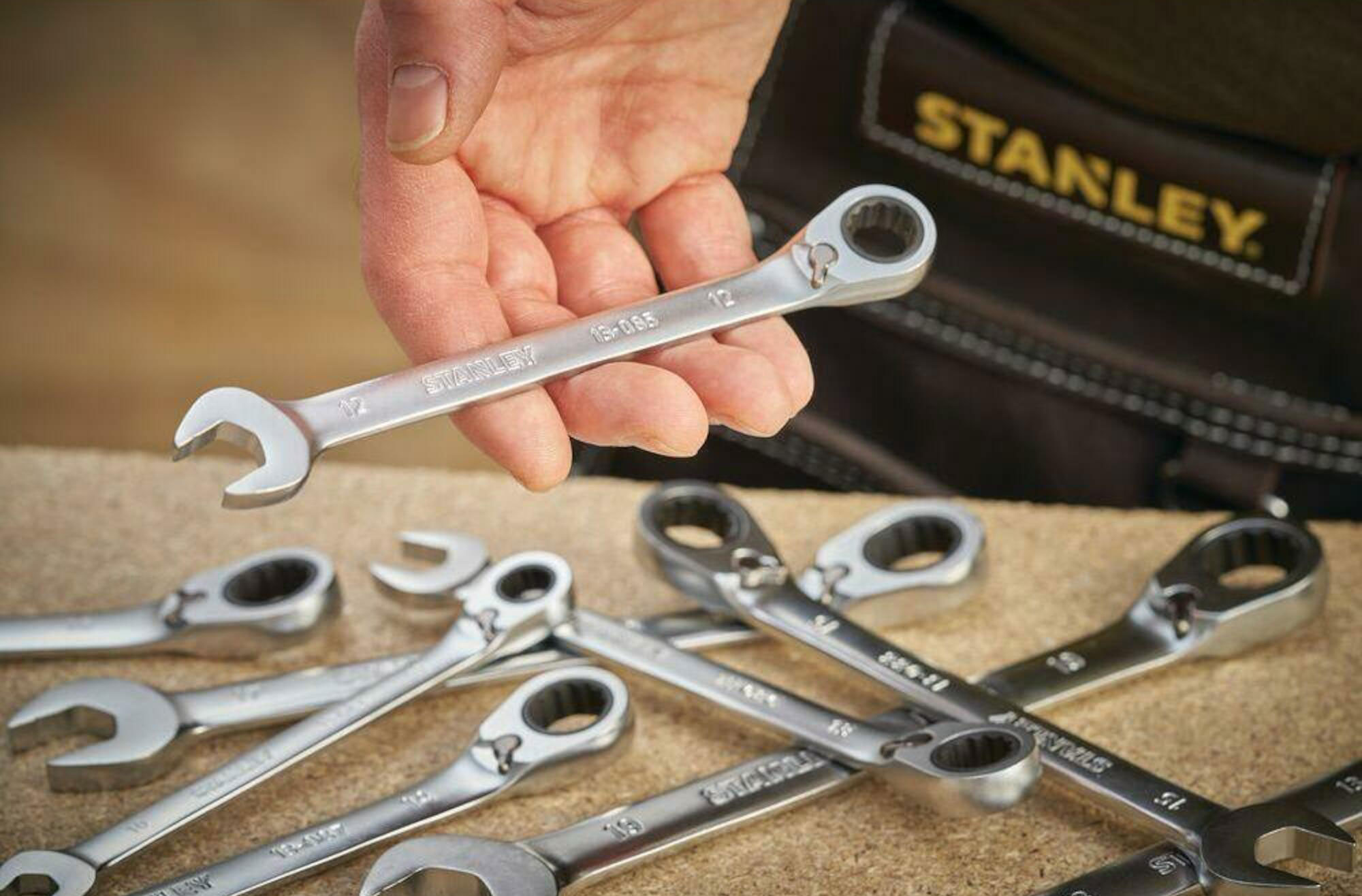 STANLEY ključ viličasto-okasti s račnom Fatmax 13 mm FMMT13086-0 - Slika 4