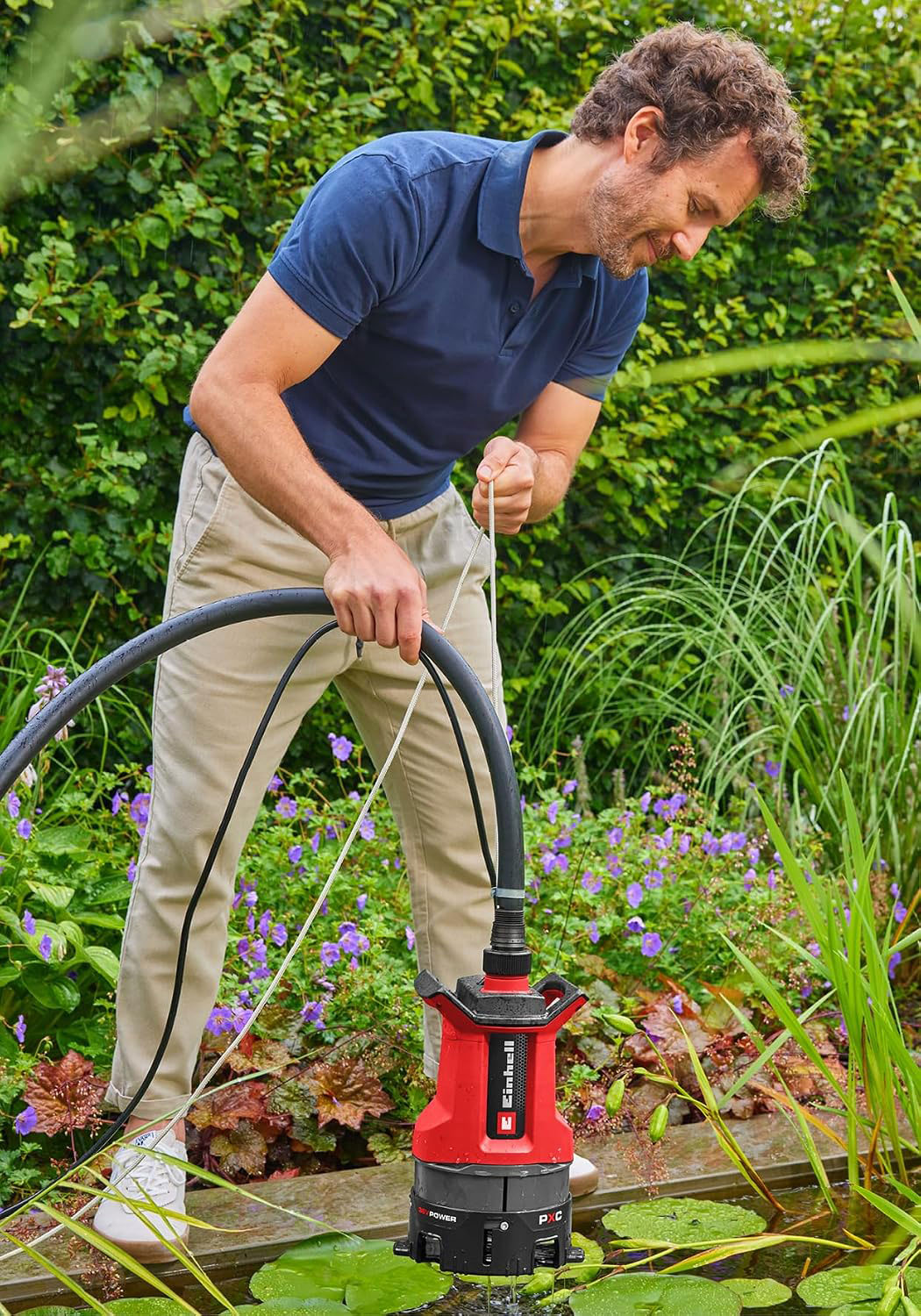 EINHELL aku potopna pumpa za nečistu vodu GE-DP 36/35 LL Li PXC 18V bez baterije - Slika 10