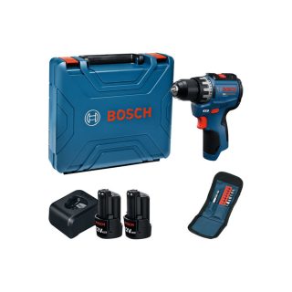 BOSCH aku bušilica-izvijač PRO GSR 12V-31 2xAku 12V 2,0Ah kovčeg + 11 dj. set pribora