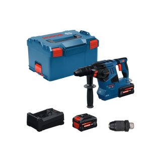 BOSCH aku bušaći čekić PRO GBH 18V-28F 2xAku 18V 4,0Ah L-Boxx