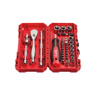 MILWAUKEE set nasadnih ključeva i bitova sa račnom 1/4" 38 dj.