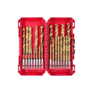 MILWAUKEE set svrdla za metal HSS-G TiN RED HEX 2-13 mm 25 dj.