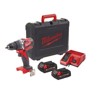 MILWAUKEE aku bušilica-izvijač CBLPD-202C M18 2xAku 18V 2,0Ah HD Box
