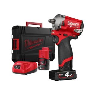MILWAUKEE aku udarni odvijač 1/2" 339 Nm FIWF12-422X M12 2xAku 12V 2,0/4,0Ah HD Box