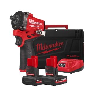MILWAUKEE aku udarni odvijač 1/2" 746 Nm FCIWF12G3-502X M12 2xAku 12V 5,0Ah HD Box