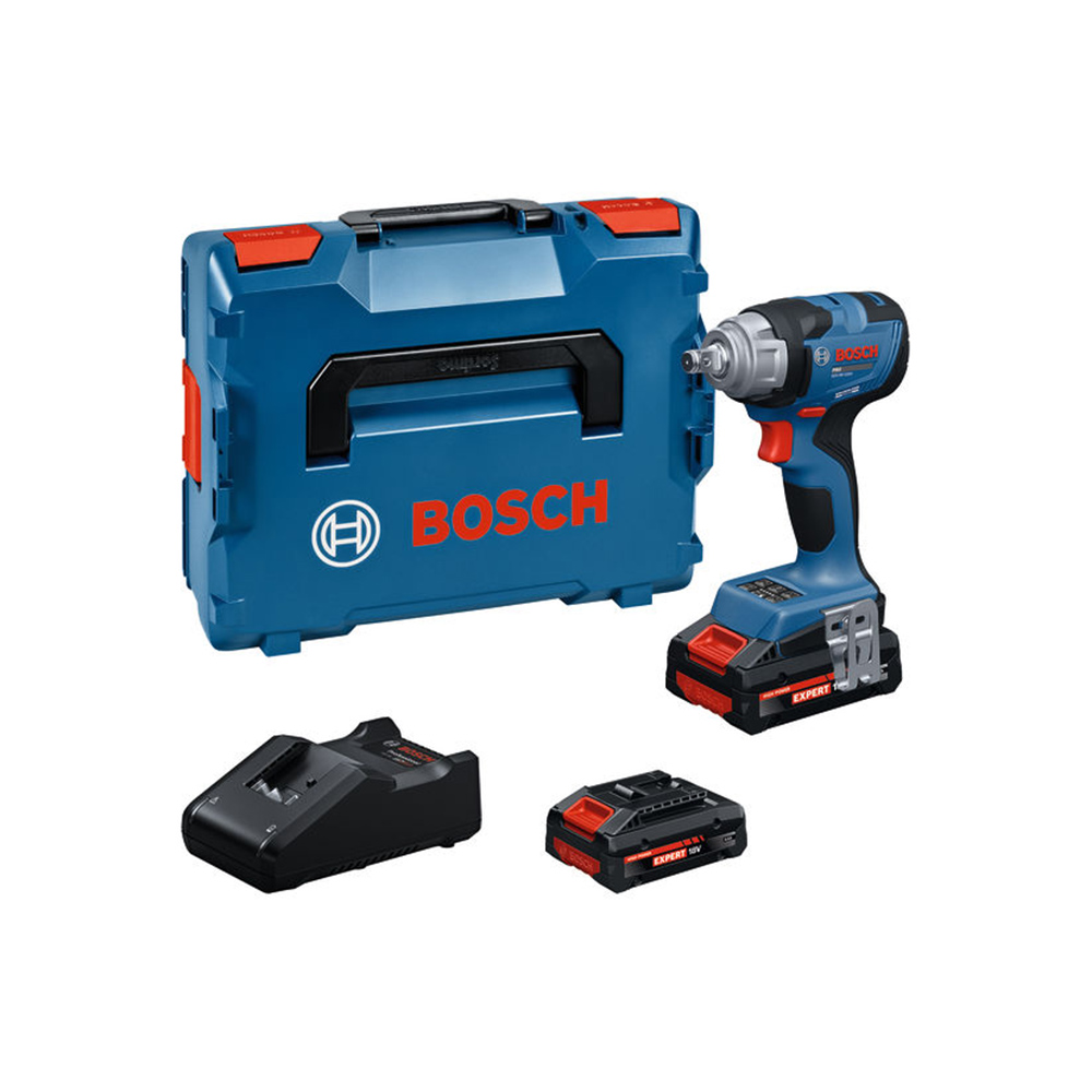 BOSCH aku udarni odvijač PRO GDS 18V-330H 2xAku 18V 5,0Ah L-Boxx