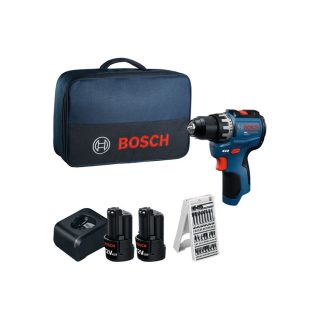 BOSCH aku bušilica-izvijač PRO GSR 12V-31 2xAku 12V 2,0Ah  + 25 dj. set pribora