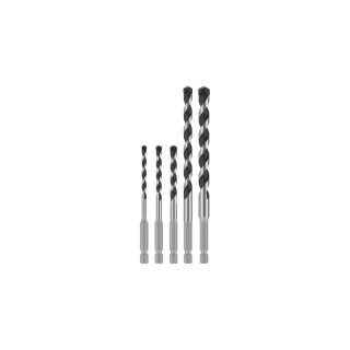 BOSCH set svrdla za beton PRO HEX-5, 4, 5, 6, 8, 10 mm, 5 dj.