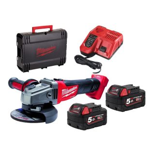 MILWAUKEE aku kutna brusilica FSAG125XB-502X M18 2xAku 18V 5,0Ah HD Box