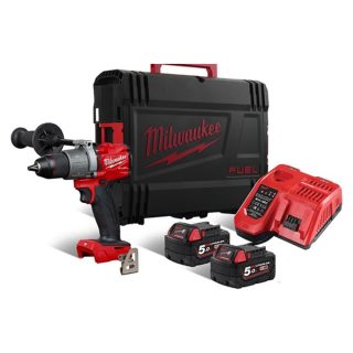MILWAUKEE aku udarna bušilica-odvijač FPD3-502X M18 2xAku 18V 5,0Ah HD Box