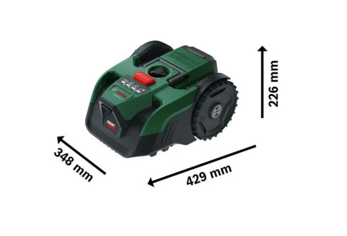 BOSCH robotska kosilica za travu VISIMOW 18V-100 18V 4,0Ah - Slika 3