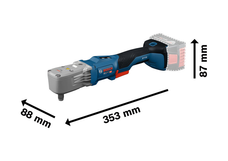 BOSCH aku udarni odvijač PRO GRS 18V-330 18V bez baterije L-Boxx - Slika 2