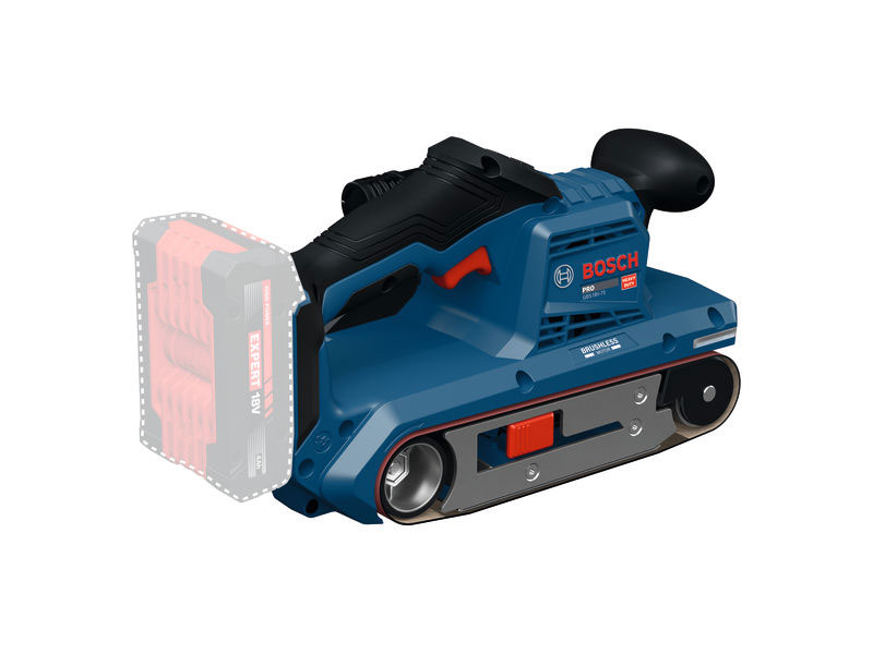 BOSCH aku tračna brusilica PRO GBS 18V-75 18V bez baterije - Slika 2