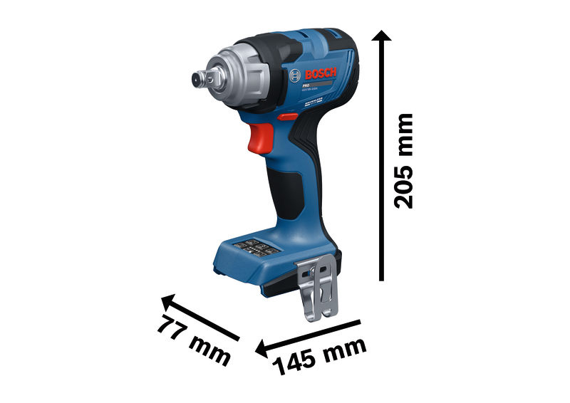 BOSCH aku udarni odvijač PRO GDS 18V-330H 18V bez baterije - Slika 2
