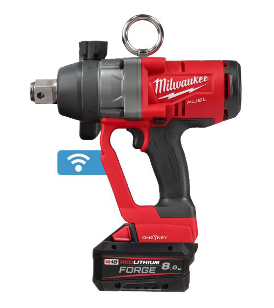 MILWAUKEE aku udarni odvijač 1" 2400 Nm ONEFHIWF1-802X M18 2xAku 18V 8,0Ah HD Box - Slika 2