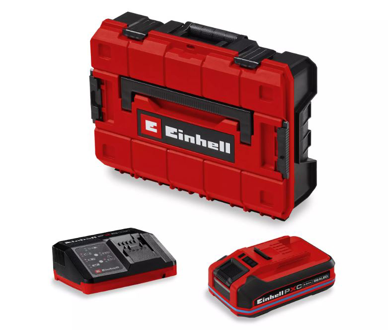 EINHELL PROFESSIONAL aku udarni odvijač TP-CW 18/350-C BL PXC 18V 3,0Ah E-Case S-F - Slika 2