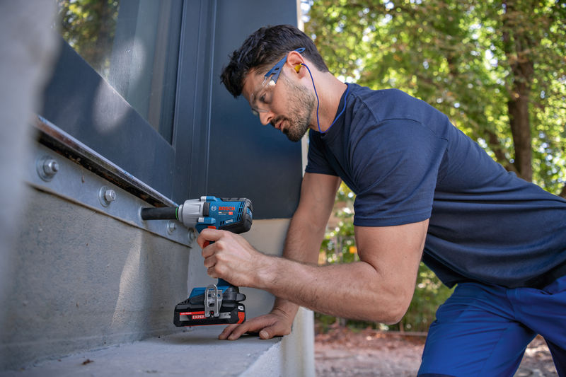 BOSCH aku udarni odvijač PRO GDS 18V-450H 2xAku 18V 5,0Ah L-Boxx - Slika 3