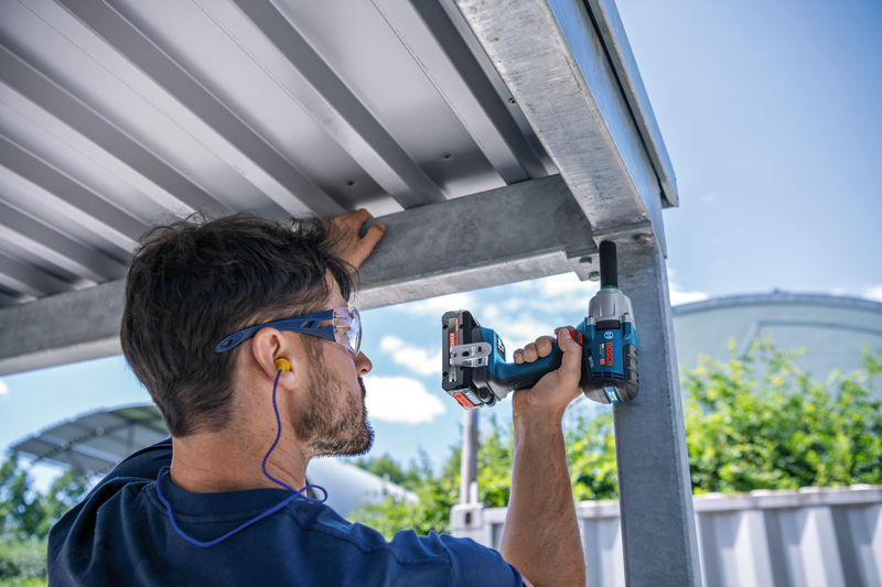 BOSCH aku udarni odvijač PRO GDS 18V-450P 2xAku 18V 5,0Ah L-Boxx - Slika 3
