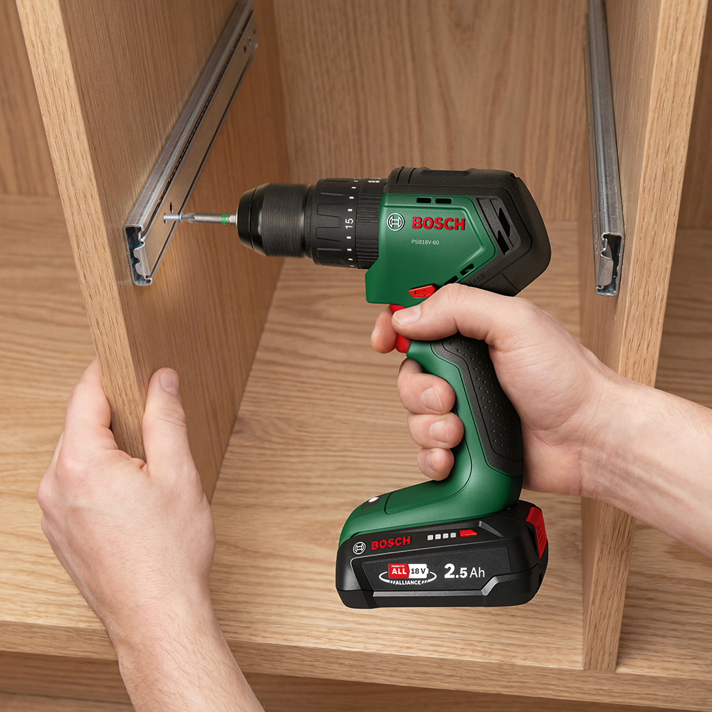 BOSCH aku udarna bušilica-odvijač PSB 18V-60 18V 2,5Ah kovčeg - Slika 3