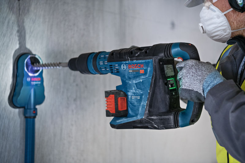 BOSCH aku bušaći čekić PRO GBH 18V-40 18V bez baterije XL-Boxx - Slika 3