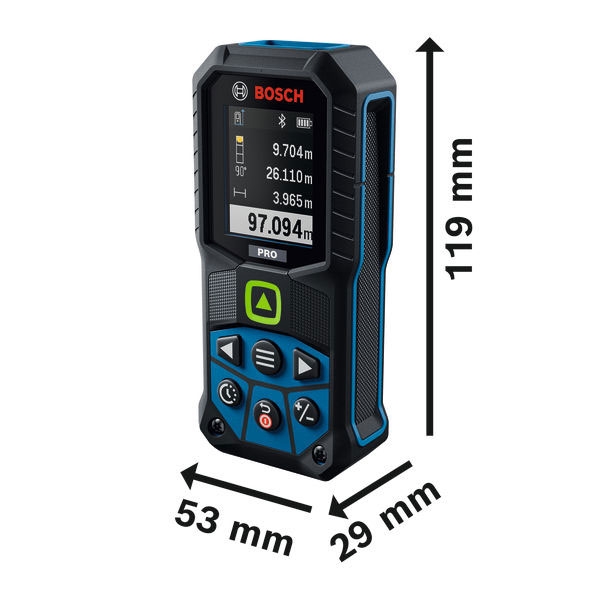 BOSCH laserski daljinomjer 100m PRO GLM100-36CG - Slika 3
