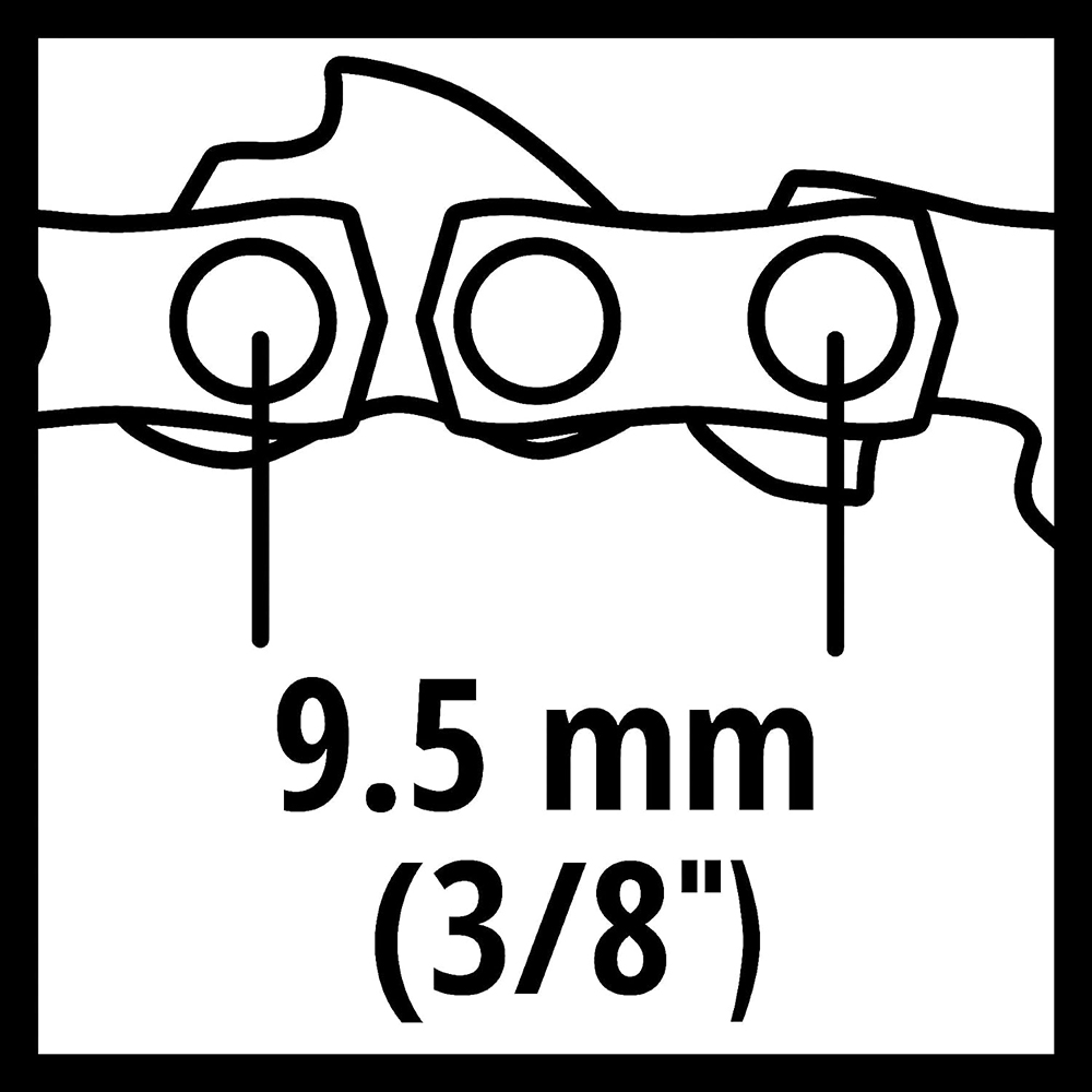EINHELL rezervni lanac 30 cm, 1,1 45T 3/8, za FORTEXXA 18/30 - Slika 4
