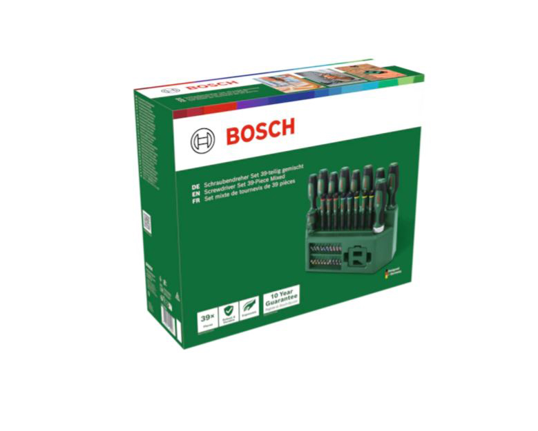BOSCH set odvijača i bitova DIY mješoviti, 39-dijelni - Slika 2