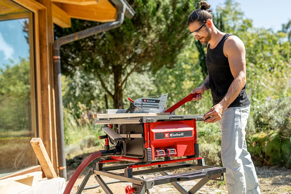 EINHELL aku stolna kružna pila TE-TS 36/10 T Li PXC 18+18V bez baterije - Slika 6