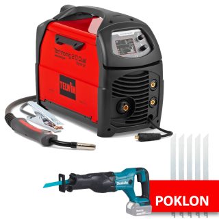 TELWIN set alata - mig/mag inv. aparat Technomig 210 + GRATIS MAKITA sabljasta pila DJR186Z + set pilica 5/1