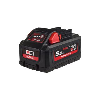 MILWAUKEE akumulator HB5.5 HIGH OUTPUT™ M18 5,5Ah