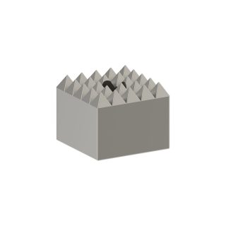 BOSCH SDS-max 4C čelična nazubljena glava 60X60 mm 5x5 zubaca