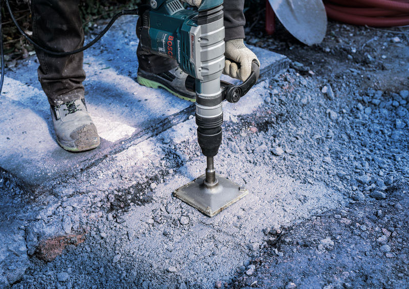 BOSCH SDS-max ploča za zbijanje 120x120 mm - Slika 2
