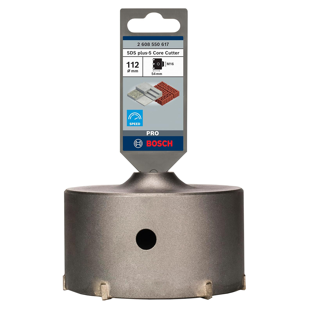 BOSCH krunsko svrdlo za beton PRO SDS plus-5 Core Cutter, 112x50x72 mm - Slika 2