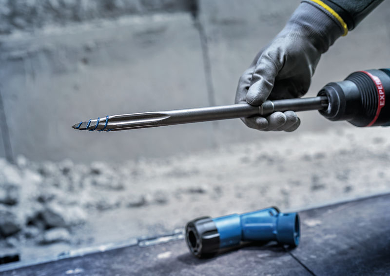BOSCH SDS-plus 8C set šiljastih dlijeta 250 mm, 5 kom - Slika 3