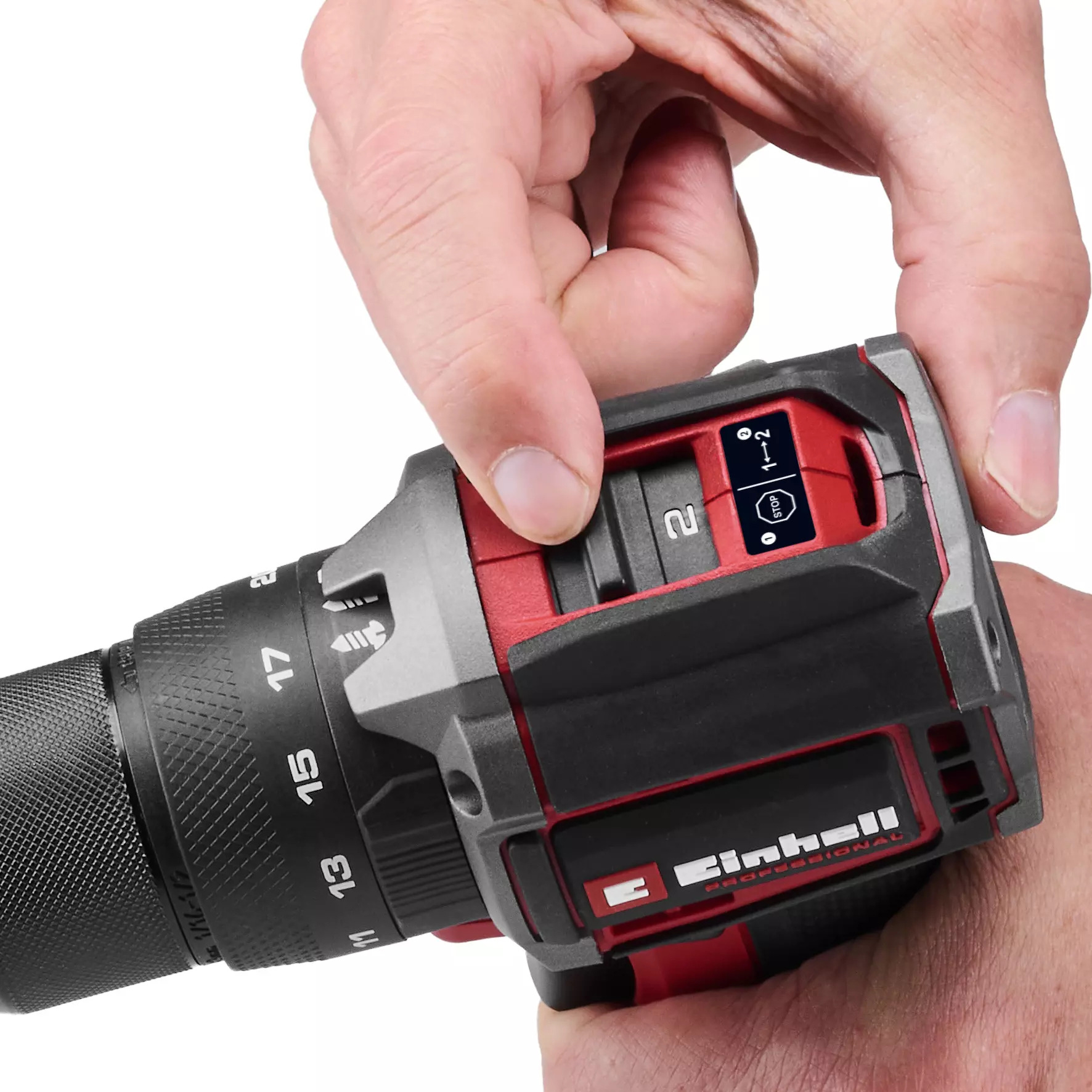 EINHELL PROFESSIONAL aku udarna bušilica TP-CD 18/50-C Li-i BL PXC 2xAku 18V 3,0Ah kovčeg - Slika 4